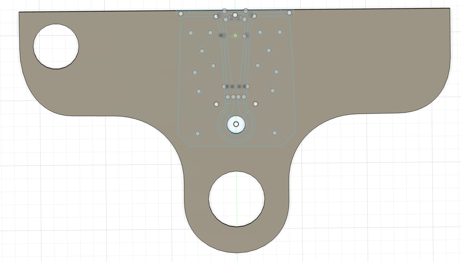 3D Model of space-saving washbasin bracket